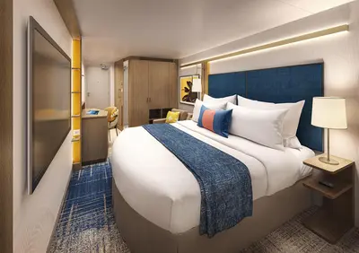 Inside cabin on Icon of the Seas