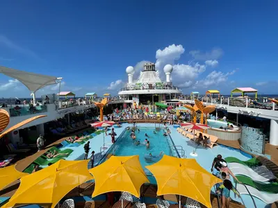Sea day on Odyssey of the seas