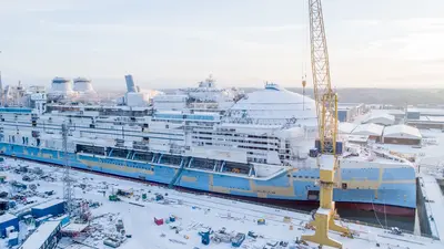 Icon of the Seas float out December 2022