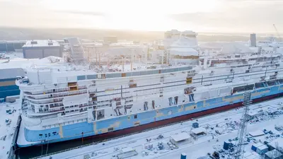 Icon of the Seas float out December 2022