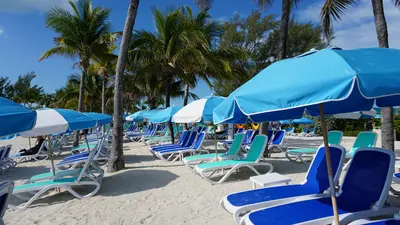 beach chairs