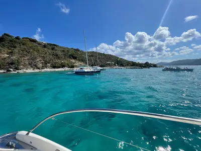 Snorkel spot in St John