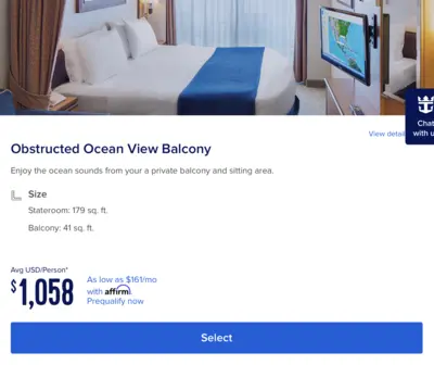 brillance-of-the-seas-balcony-pricing