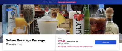 cruise-planner-deluxe-beverage-package-sale
