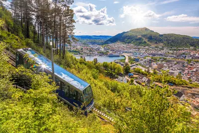 View of Bergen in Norway