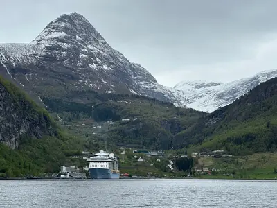 Anthem of the Seas in Geiranger