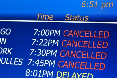 Cancelled flights