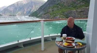 breakfast on balcony