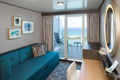 Balcony room on Harmony of the Seas