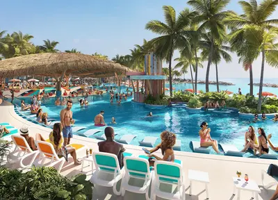 Hideaway Beach Club render