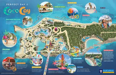 Hideaway Beach adults-only beach at CocoCay | Royal Caribbean Blog