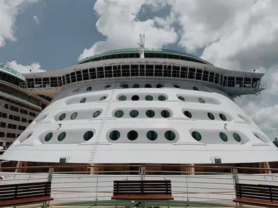 Helipad on Voyager of the Seas