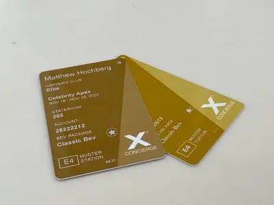 Concierge Class cards