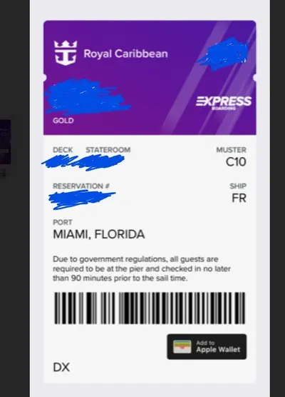 Express Boarding pass