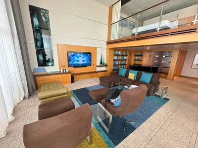 Royal Loft Suite living room