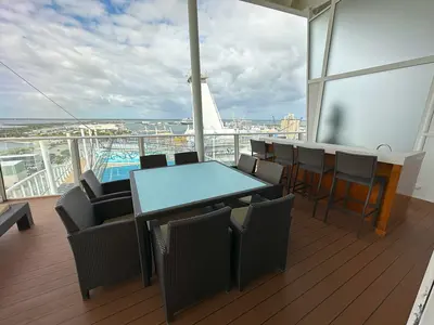 Royal Loft Suite balcony