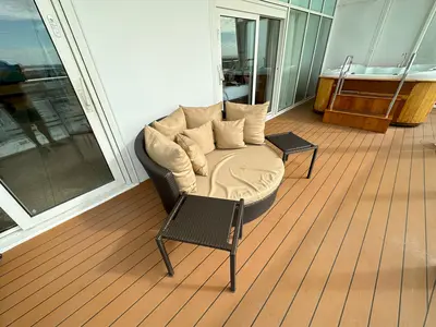 Royal Loft Suite balcony