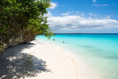 beach in Lifou Loyalty Islands