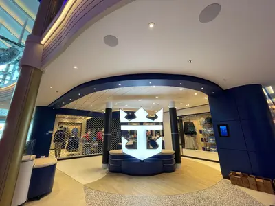 Logo shop on Icon of the Seas