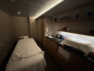 Spa room on Icon of the Seas