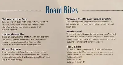 Pier 7 menu