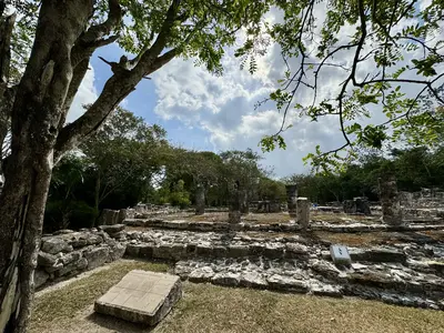 Mayan ruins in Cozumel, Mexico