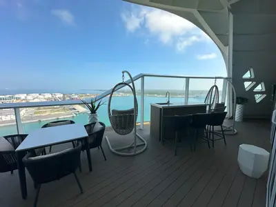 Royal Loft Suite balcony