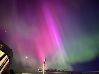 PHOTOS: Northern Lights Put on Spectacular Show for Cruise Ship ...