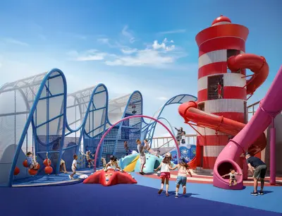 Utopia of the Seas playscape