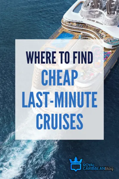 Where to find cheap last-minute cruises