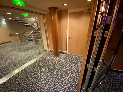 Door to the hallway and stairs