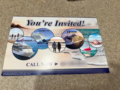 Free cruise postcard