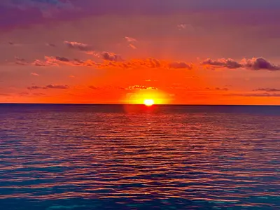 Sunset in Bermuda