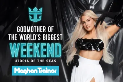 Meghan Trainor named godmother to Utopia of the Seas