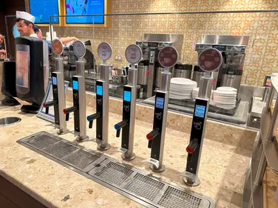 Drink dispensers on Utopia