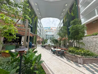 Central Park on Utopia of the Seas