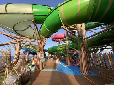 Water slides on Icon of the Seas