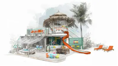 Ultimate Family Cabana concept