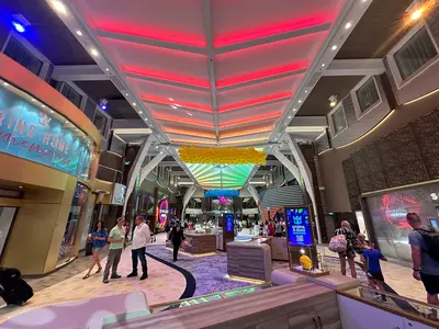 Promenade on Utopia of the Seas