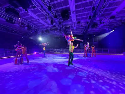 Ice show on Utopia of the Seas