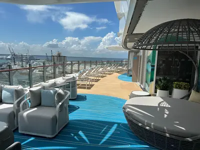 Suite Sun deck on Utopia of the Seas