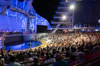 AquaTheater show on Utopia of the Seas