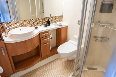 Celebrity Silhouette cabin bathroom