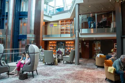 Library on Celebrity Silhouette