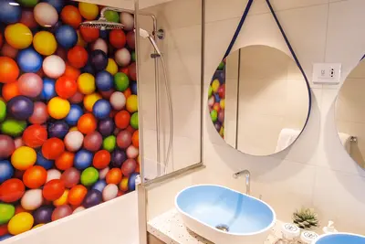 Ultimate Family Suite bathroom in kids room