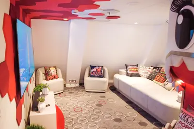 Ultimate Family Suite movie room