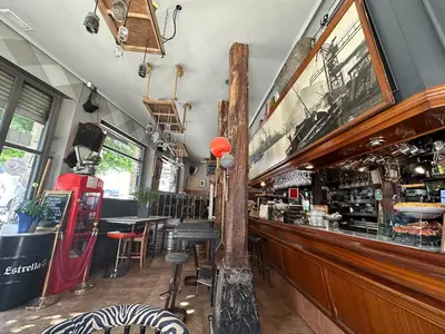 Inside a bar in Bilbao