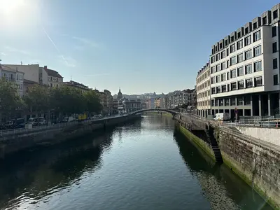 River in Bilbao