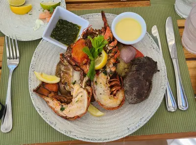 Coco Beach Club food