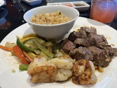 Hibachi food